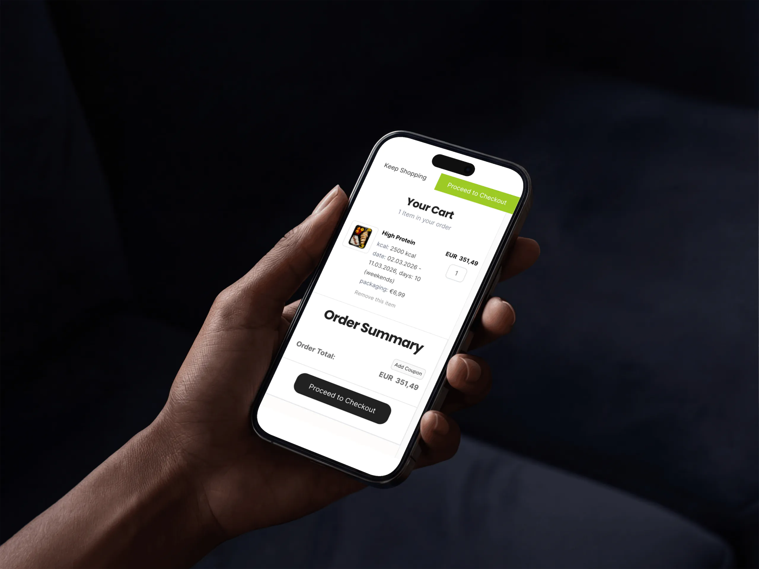 FitDiet — decoupled e-commerce architecture with Webflow, Foxy.io, and Next.js portal