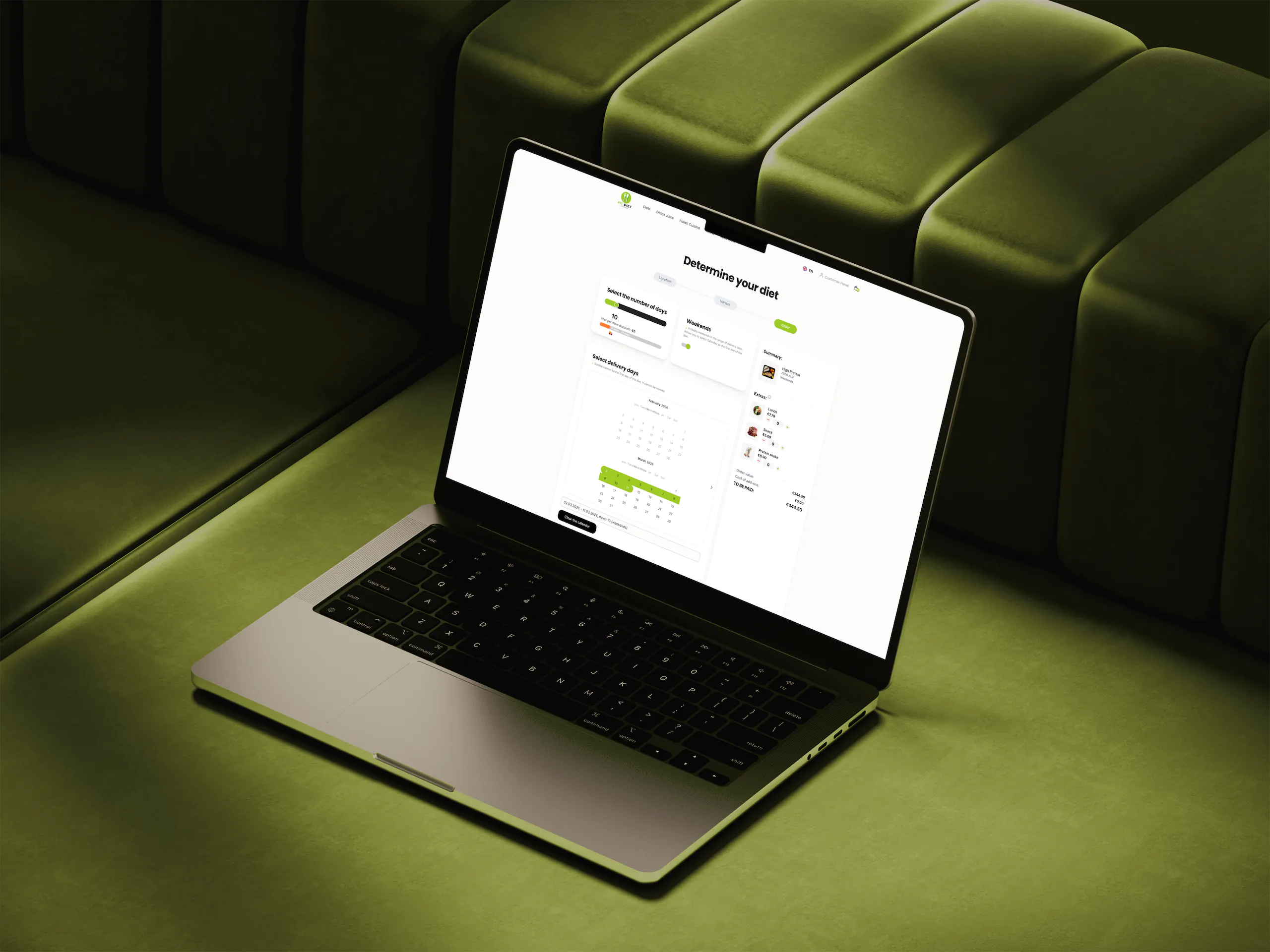 FITDIET COMMERCE — Final Showcase